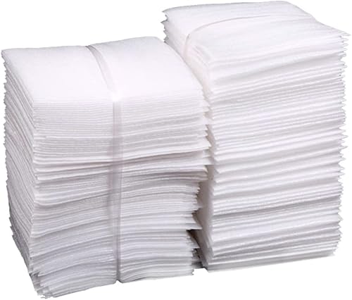 STOBOK 100 Uds. Sobres de burbujas de vidrio de burbujas para embalaje, bolsas de taza de envoltura, suministros de embalaje, caja de embalaje,