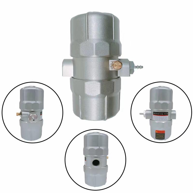 Image of Pneumatic Drainer PA-68 for Air Compressor Tank Automatic /Auto Drainage Air Pump Drain Valve Anti-Clogging with 8MM Connectors to Send Raw Material Tape