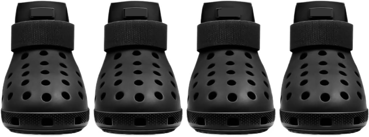 Convenient Dog Shoes, Artificial Pet Shoes, Suitable for Beaches and Snow(White)