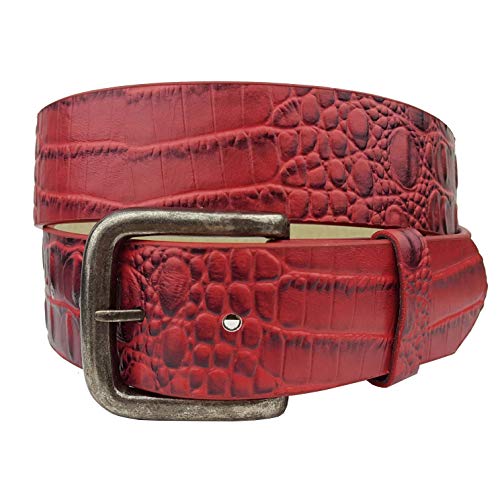 Alligator Print Casual Belt
