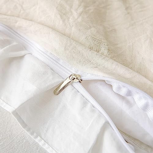 Parure de lit infroissable rose et blanc pour éliminer la corvée du repassage des draps - 8