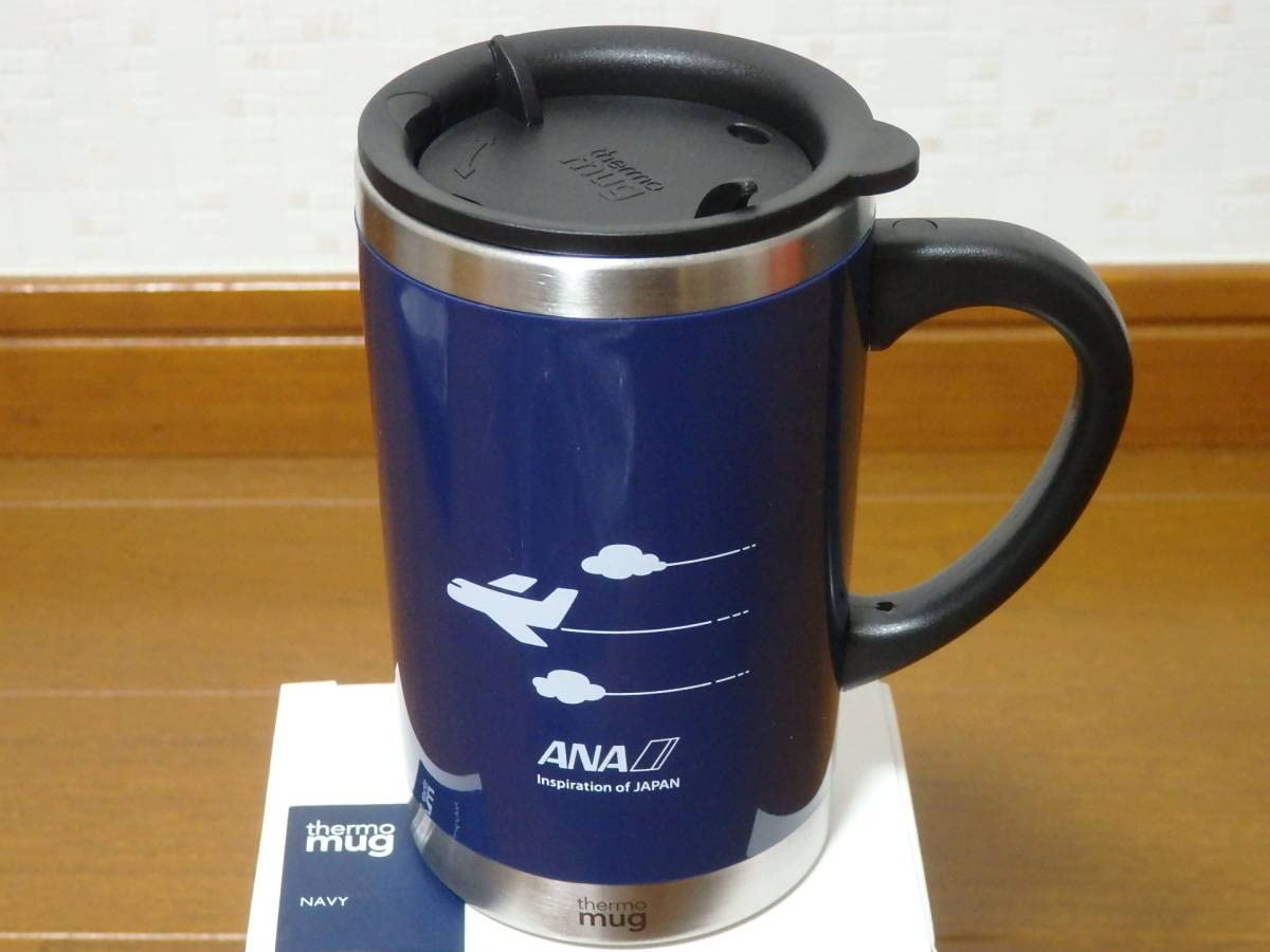 Amazon | ANA 全日空 飛行機 thermo mug サーモマグ SLIM MUG
