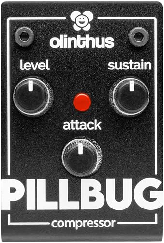 Olinthus Olinthus Pillbug Compressor – World's Smallest Guitar Effects Mini Pedal