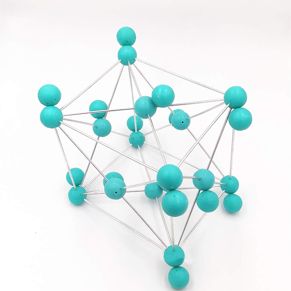 TTSUAI Molecular Organic Chemistry And Inorganic Model Iodine Crystal-Iodine Unit Cell Model Structure Model