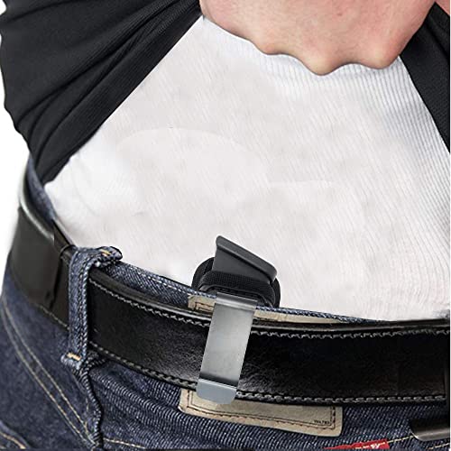 Concealment Magazine & Multi Use Holster Iwb Clip Fits Most Single Stack 9Mm. Shield, Xds, Glock 43 (Chmp4) #TOP6