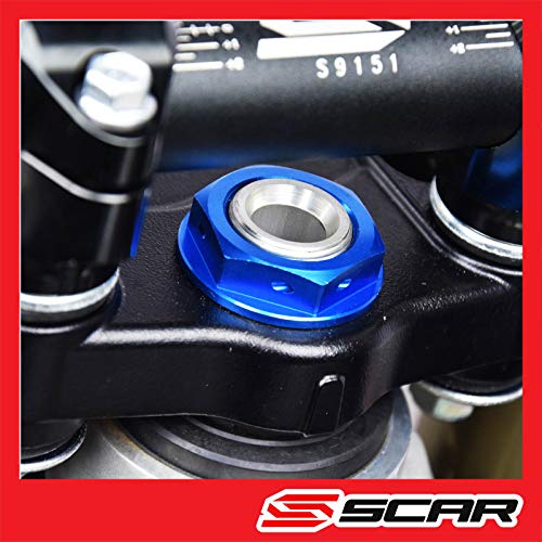 Écrou de colonne de direction SCAR pour éliminer le jeu de guidon Honda CRF50F