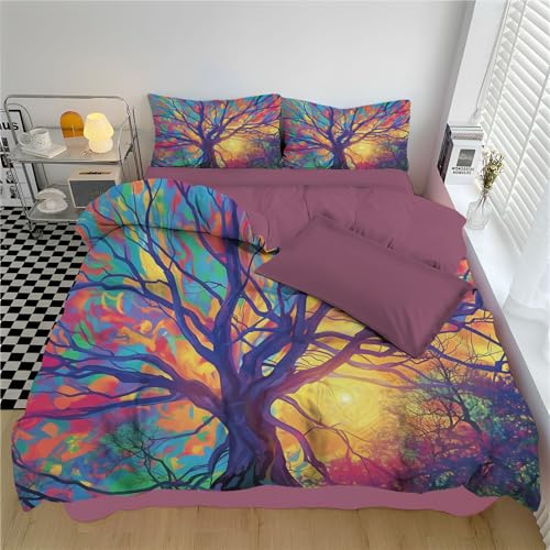 Parure de couette moderne abstrait parure de lit microfibre 240x260cm