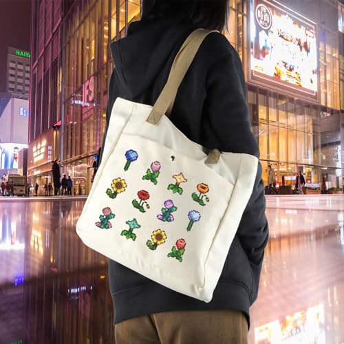 WCGXKO Valley Game Gift Video Game Lover Gift Valley Board Game Tote Bag Farming Country Adventure G