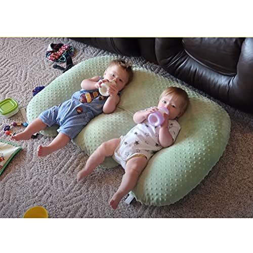 Almohada de embarazo, lavable a máquina, cojín de apoyo de maternidad para lactancia materna y comodidad del bebé, ideal para madres y bebés, diseño ergonómico para un mejor sueño
