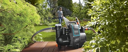 Gardena Water Pump Smart Pressure, Black/Blue, 45x30x30 cm