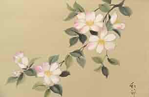 【真作】掛軸　大野紅節　秋草　季節を彩る掛軸　四季の日本画　共箱入　T67 真作】掛軸 大野紅節 秋草 季節を彩る掛軸 四季の日本画 共箱入