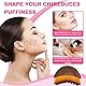 Lymphatic Contour Face Brush, Lymphatische Gesichtsbürste, Gesichts Lymphdrainage Massagegerät, Trockenbürsten Gesichtsbürste, Lymphatic Drainage Face Brush, für Lymphdrainage und Gesichtskontur