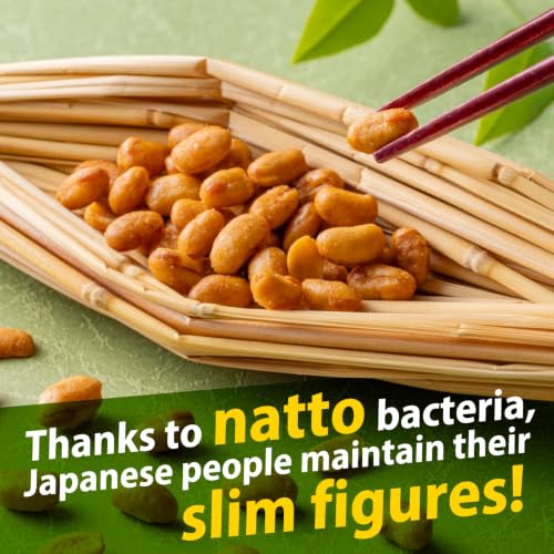 AMAGURA Japanese Dry Natto Snack 5.29 Oz, Fresh Diet Support Beans／Wasabi - image 4