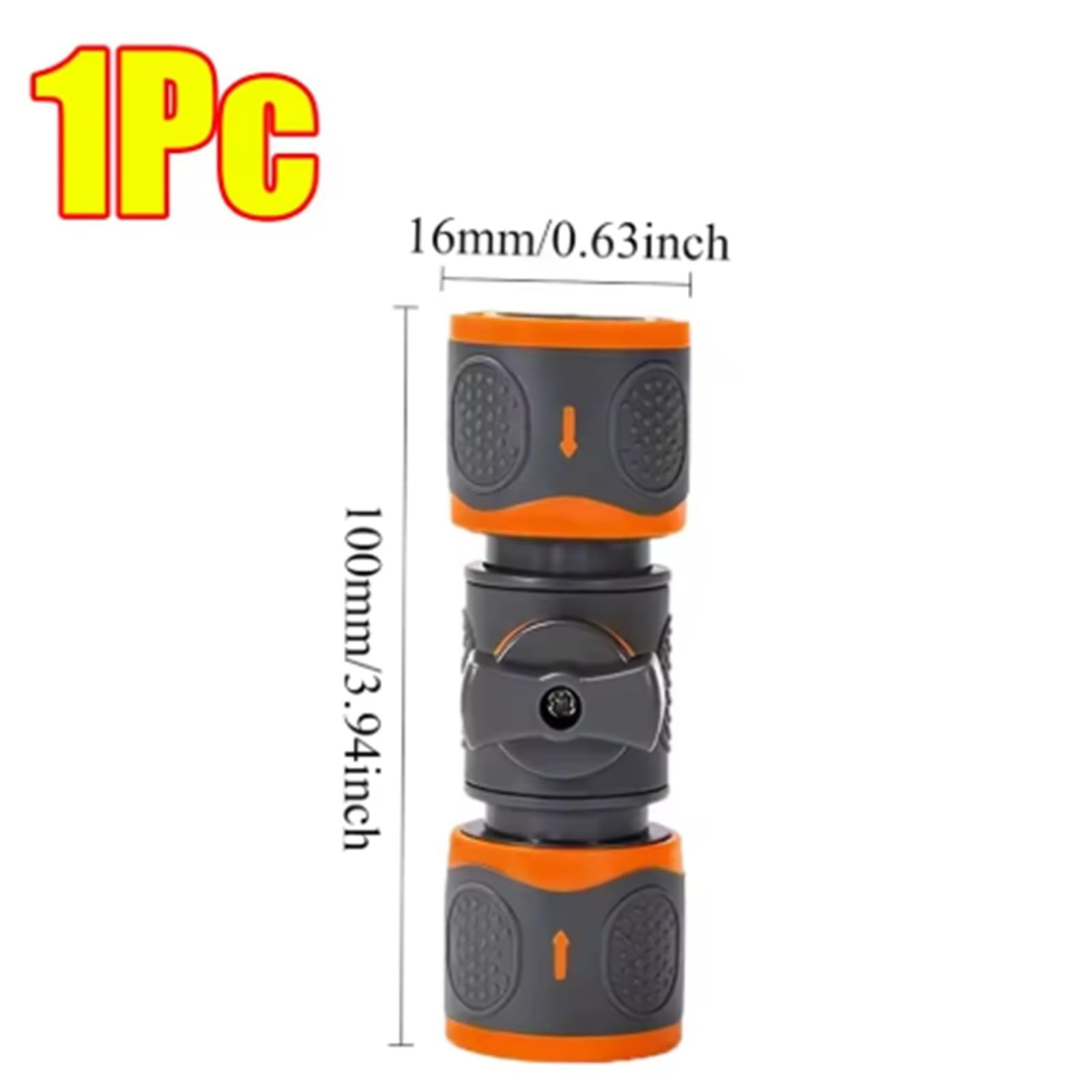 1-9 pz Tubo da Giardino Quick Connect Adattatori Rubinetto Valvola di Intercettazione Raccordo di Irrigazione Connettore for Rubinetti Pistole A Spruzzo Sistemi(B 6Pcs)