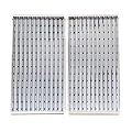 Hongso 17 1/8" Stainless Steel Tru-Infrared Emitter Grates G362-2100-W1 Grill Replacement Parts for Charbroil 2 Burners 463642316, 463644220, 463675016, 463632520, 466642316 466642416 463245518 Models