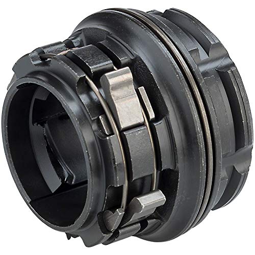 Lowrider Hub Axle Nut 3/8 x 26t Front/Rear Black.