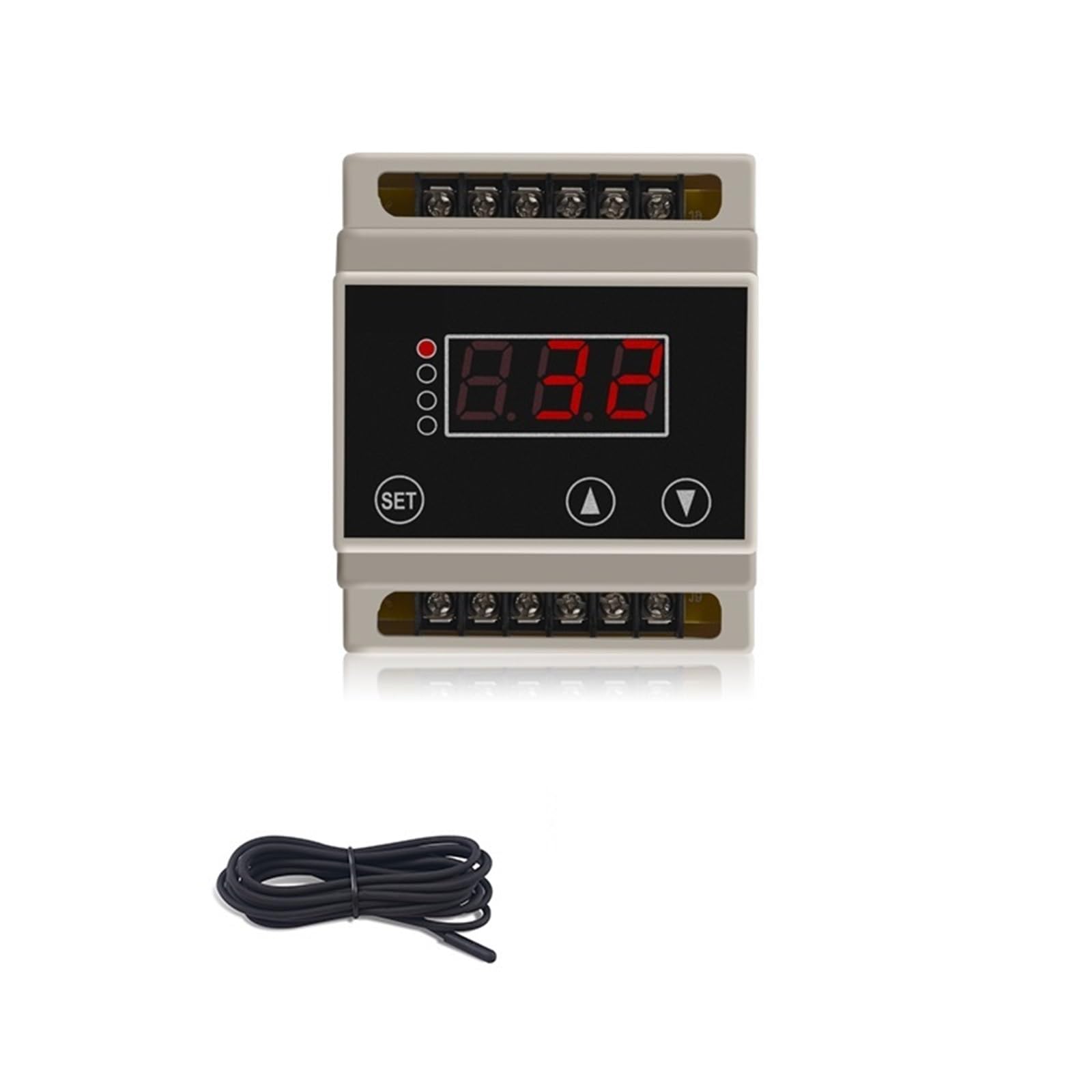 Regolatore di temperatura digitale for scaldabagno solare Termostato differenziale EW-802 a guida con controllo del livello 'acqua