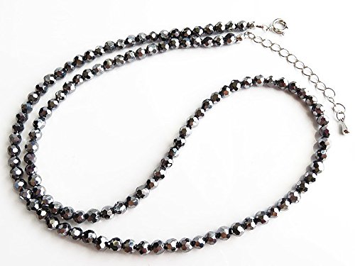 Amazon | [GOLD STONE] テラヘルツ鉱石 ネックレス 本物 ミラー