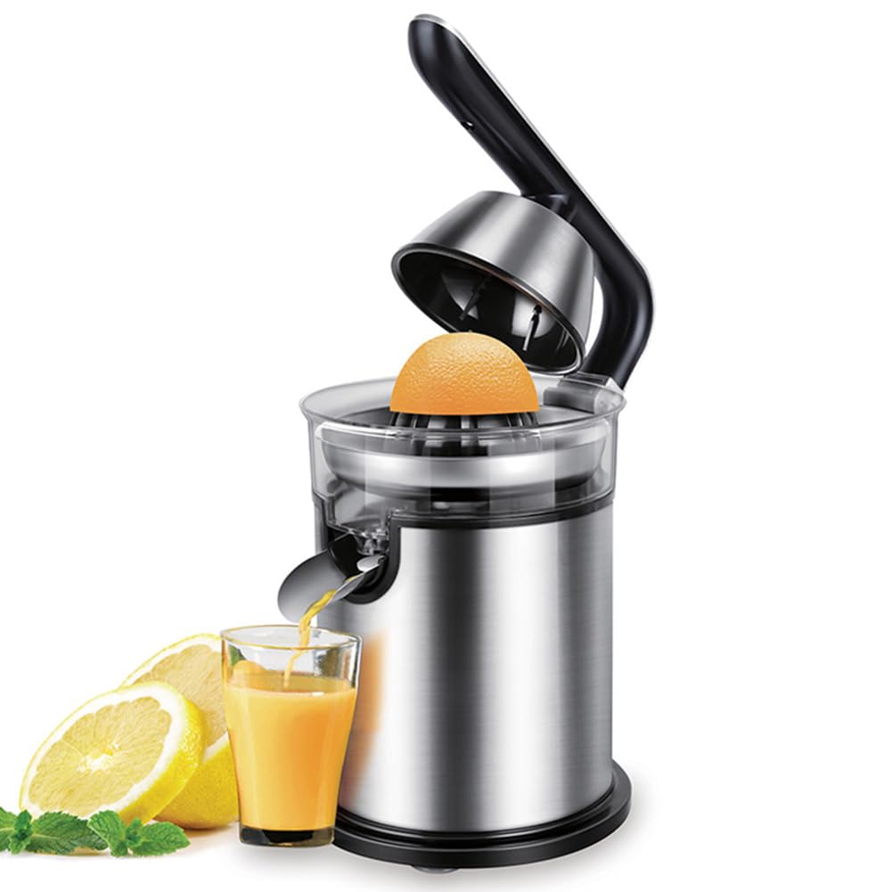 Exprimidor eléctrico de naranjas, separador de residuos de jugo portátil, exprimidor de frutas, mezclador de frutas para el hogar, exprimidor de jugo portátil multifuncional, para pomelos frescos