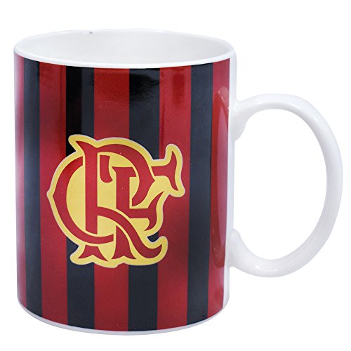 Caneca Porcelana 370ml - Flamengo
