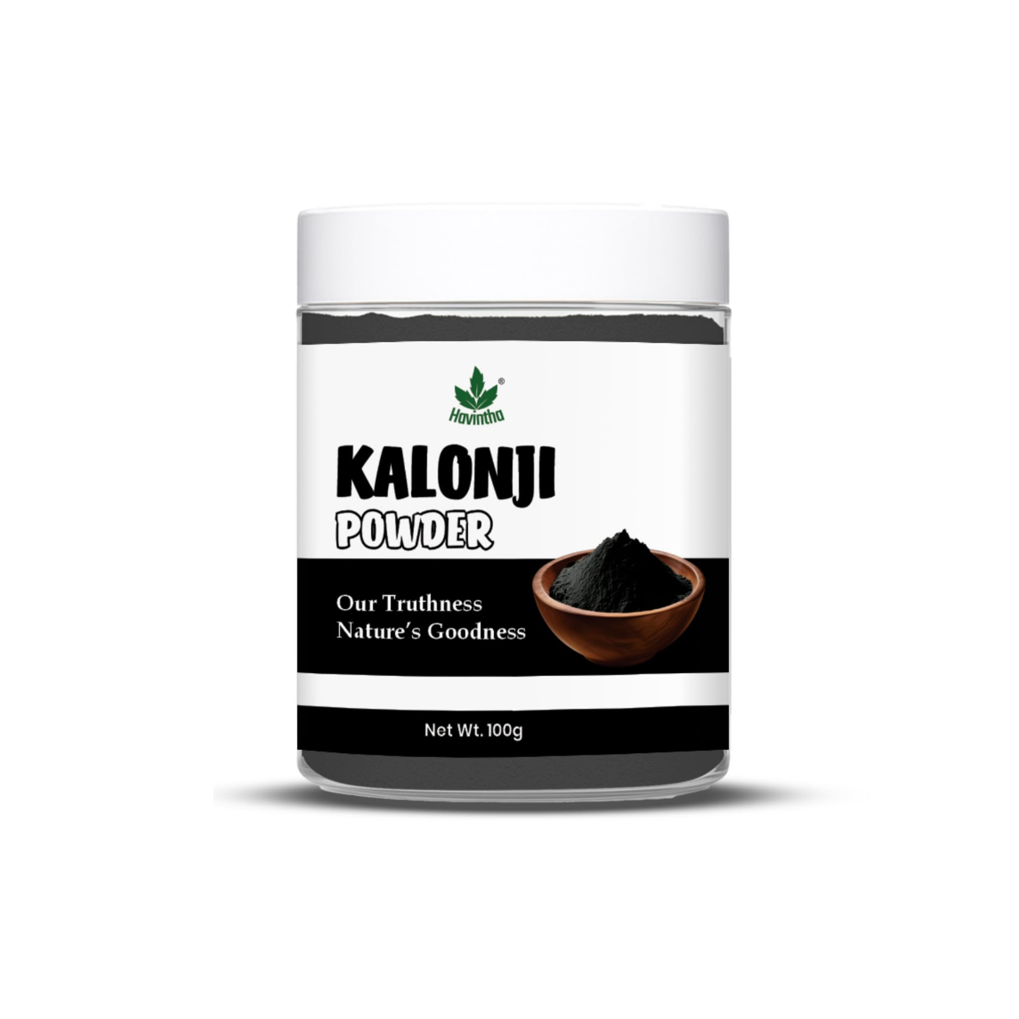 Havintha Kalonji Powder - 100g Pure Black Cumin Seeds Powder for Hair Growth & Skin Care | Preservatives and Chemical Free 100g (Pack of 1)-image-1