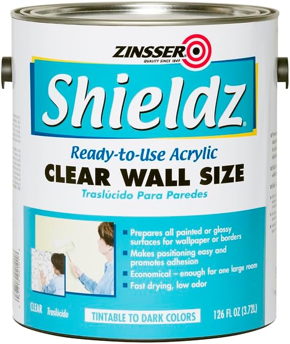 Zinsser 4-Pack of 1 gal 2101 Clear Shieldz Water-Based Acrylic Wallpaper Primer