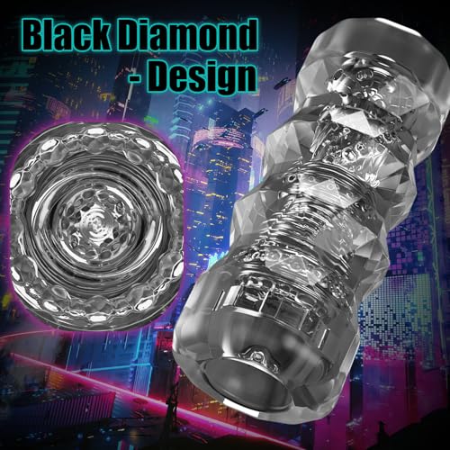 Image of Male Masturbator with 3D Textured, TPE Pocket Pussy Male Sex Toy | Masturbation Sleeve with Storage Box, Penis Training Sex Toy for Men, Couple Sex Toys & Game