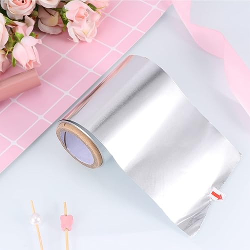 Miniatura 4 de 3.1 in Tinfoil para colorear el cabello para resaltar la herramienta de peinado del pelo de la hoja de la lata del salón