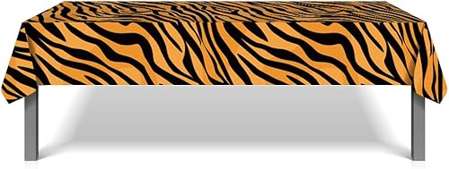 Miniatura 112 de CC HOME 1 pieza de mantel de plástico para fiesta de los 90 de 54 x 87 pulgadas de largo, mantel vintage retro de los 90 de hip hop, tema de 1990