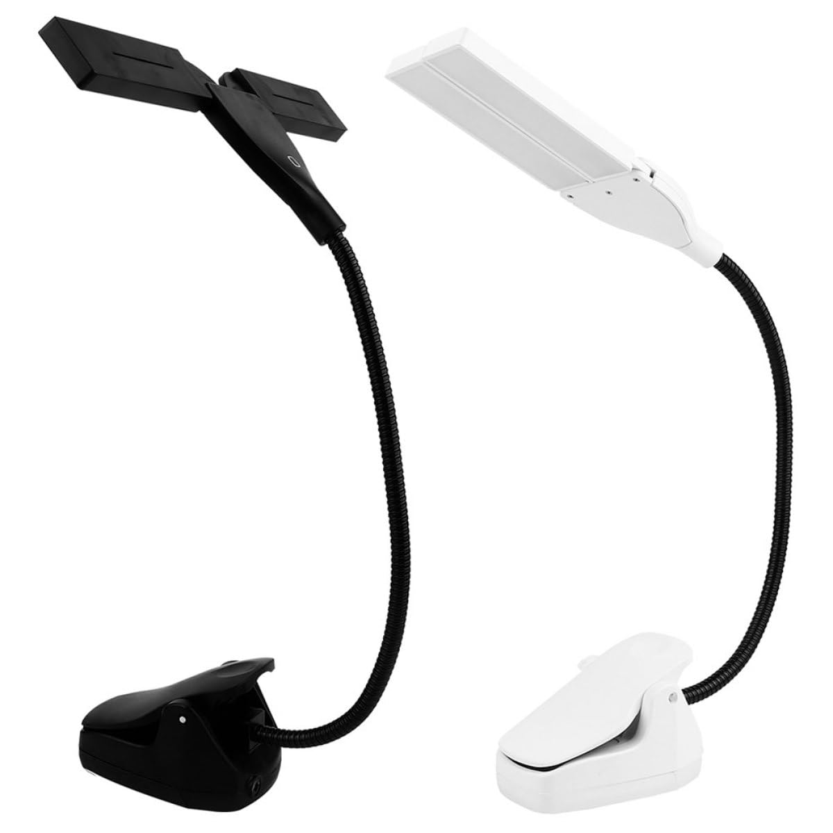 MAGICLULU Lampada a LED Clip per Spartito e Pianoforte, Luce da Lettura Regolabile a 3 Livelli, Protezione Occhi, Design Stabile e Bilanciato, per Studio e Pratica Musicale Colore Casuale