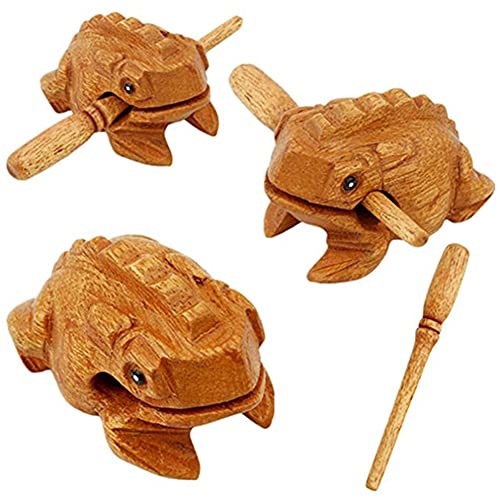 Gallaxy Slaginstrumenten hout kikker Guiro Rasp muziekinstrument geluid blok - Image 3