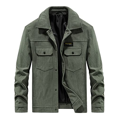 Veste d'automne pour hommes coupe ample et chaude pour affronter le vent froid en taille L