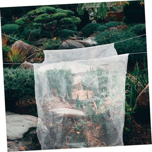 Filet de jardin anti-oiseaux Mikikit maille transparente et légère