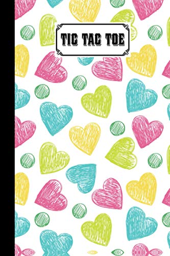 Tic Tac Toe: Games Fun Activities for Kids / Paper & Pencil Workbook for Games, Smart gifts for Family | Hearts Cover image 2