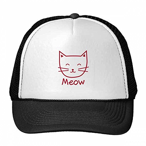 Chapeau de maille nylon chat réglable contre la chaleur de la tête