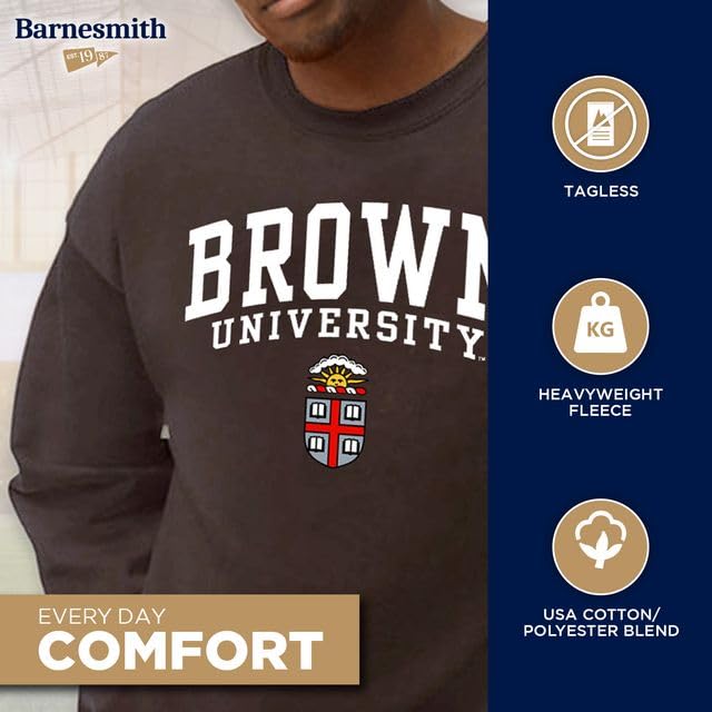 Image of Ivysport Crewneck Sweatshirt for College, Heritage Logo, Color, Adult Unisex