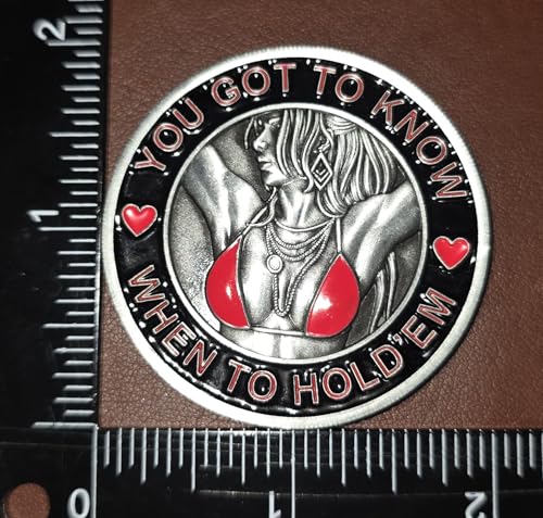 Protecteur de carte de poker Heavy Metal Texas Hold'em LETS GO CORNHOLE jeton