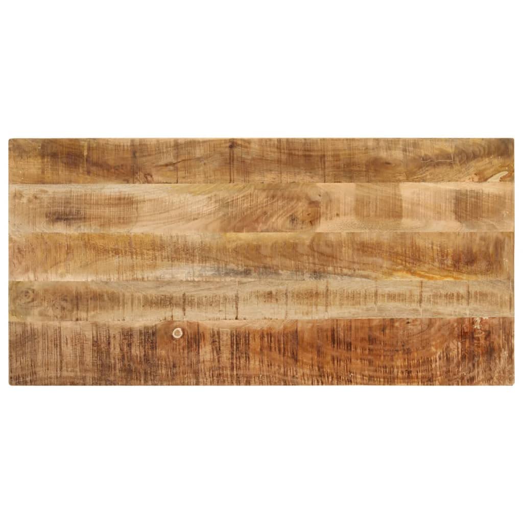 vidaXL Mesa Alta de Bar Mueble Cocina Bistró Mostrador Restaurante Patas Salón Sala de Estar Jardín Terraza Hogar Madera Maciza de Mango