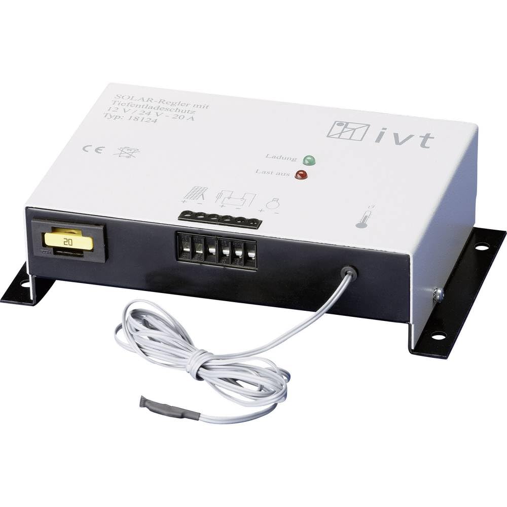 IVT Shunt Laderegler PWM 12 V, 24 V 20 A