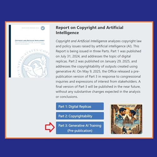 Report on Copyright and Artificial Intelligence | Part 3: Generative AI Training