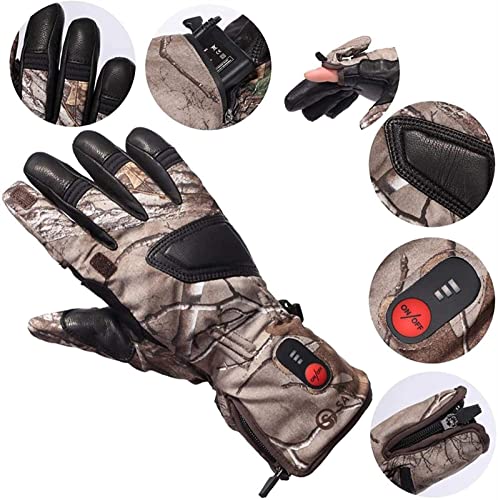 Gants chauffants rechargeables mixtes pour ski et vélo outdoor