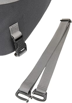 Brompton Borough Roller Rack Bag, Dark Gray