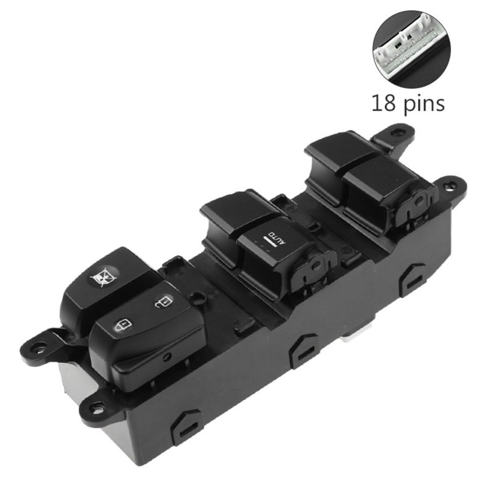 車電動パワーマスターウィンドウスイッチリフターボタンLHD、に適用