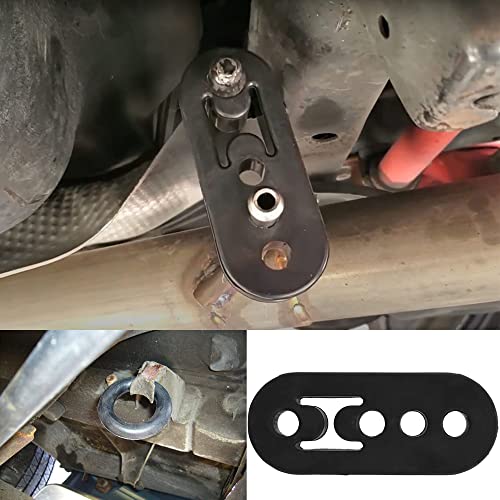 2pcs Staffa di Scarico in Gomma Scarico Marmitta