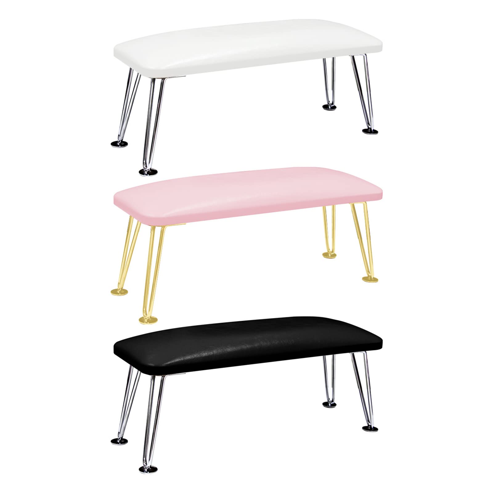 Cuscino poggiabraccia per unghie, in pelle di microfibra, supporto per manicure, per salone, tavolo, scrivania, set di tappetini
