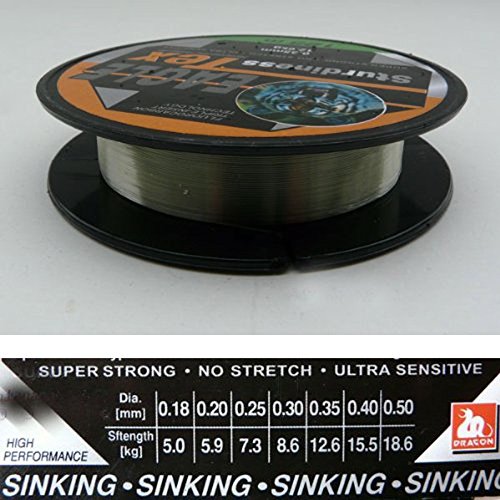 fishing line, length 100m 0.18mm. 5Kg, durchsichtig - Image 4
