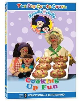 DVD Big Comfy Couch Cooking Up Fun Book