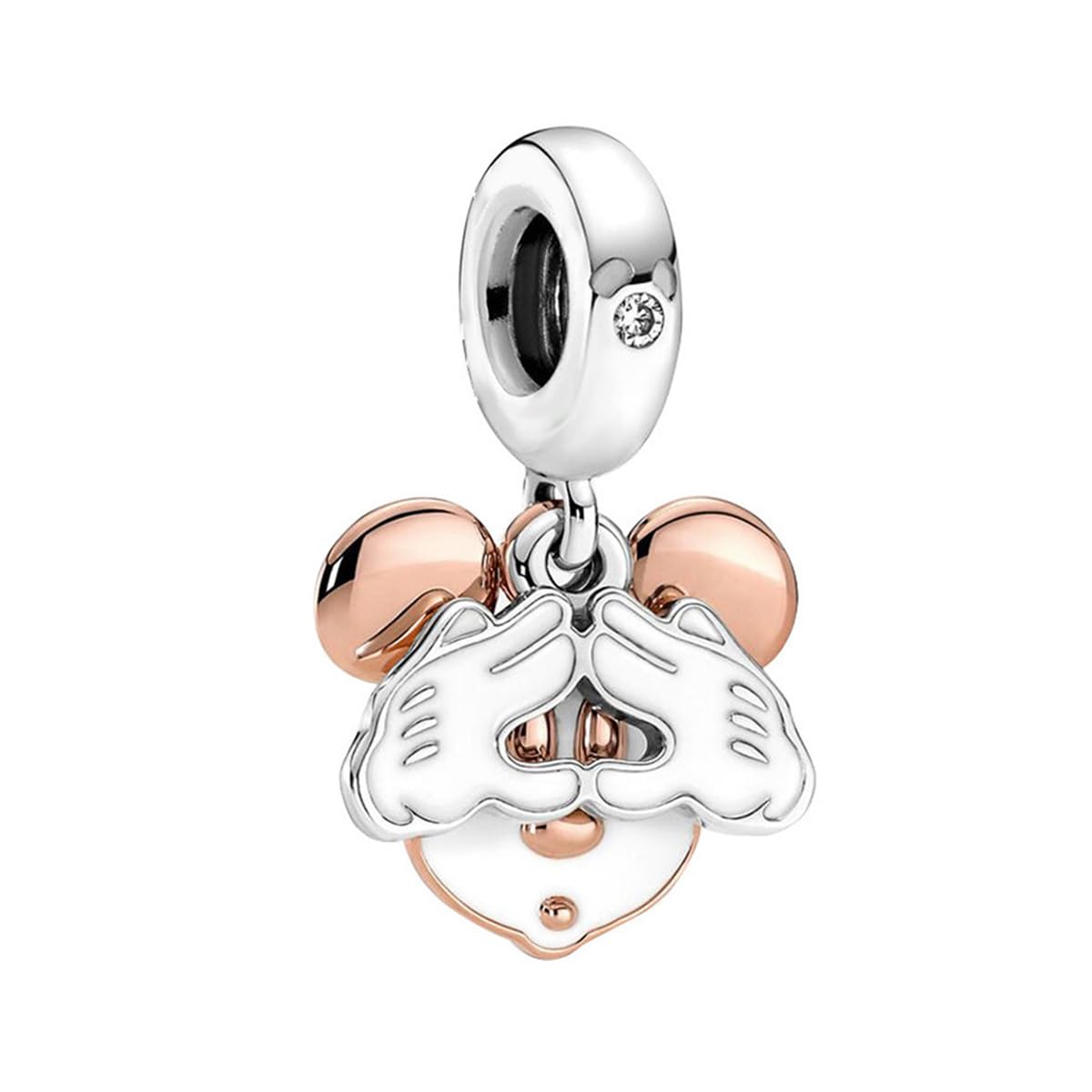 polengjuBirth Stone Love Heart Flying House Mom Crown Balloons Smile Children luch Charms for 925 Sterling Silver Bracelets Necklaces,Christmas Anniversary Jewelry Gifts