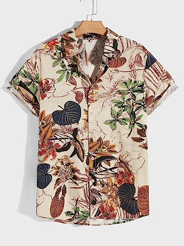 Image of TAGAS Boys' Shirt|Casual Short Sleeve Shirts for Kids | Button-Down Summer Shirts | Regular Fit Stylish Wear