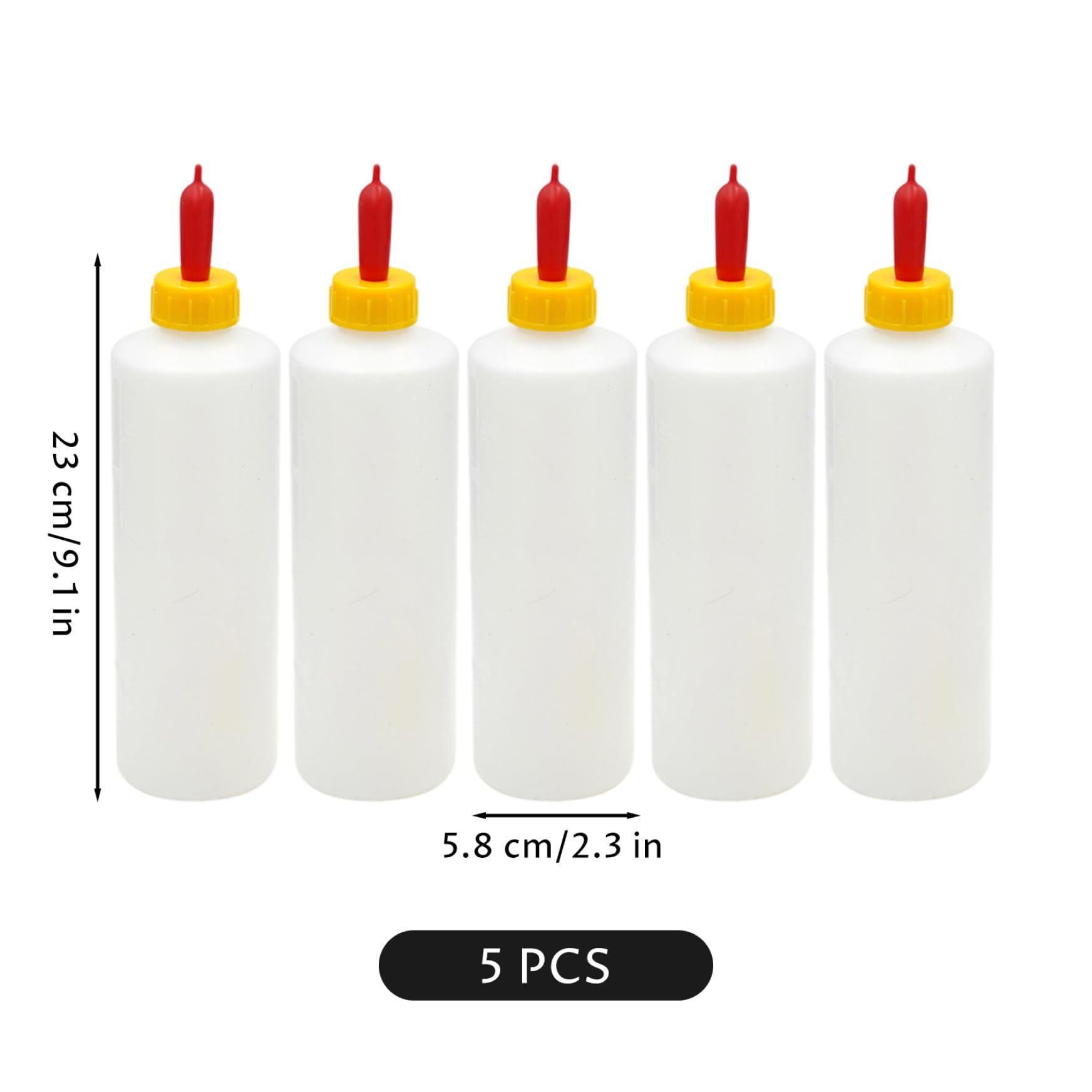 5 pièces biberon de chèvre 400 ml biberons de chèvre pour nourrir les bébés chèvres biberon d'agneau avec tétines remplacement pour nourrir le bétail veau d'agneau mouton, biberons pour bébé